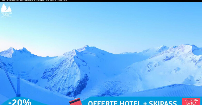 Webcam Gletscher Presena - Presena Gletscher - Tonale
