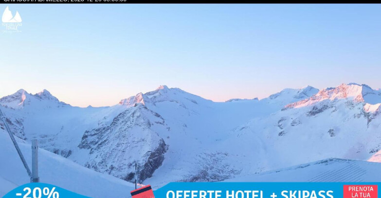 Webcam Gletscher Presena - Presena Gletscher - Tonale
