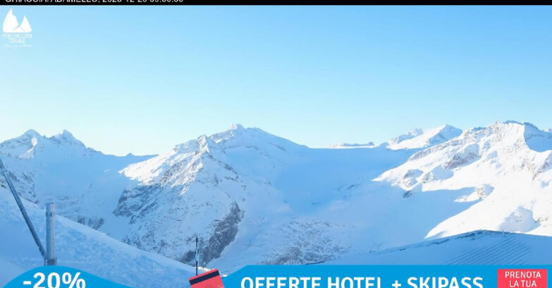 Webcam Gletscher Presena - Presena Gletscher - Tonale