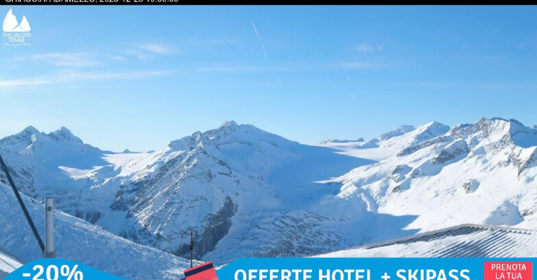 Webcam Presena Glacier  - Presena glacier - Tonale