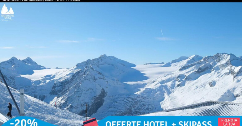 Webcam Presena Glacier  - Presena glacier - Tonale