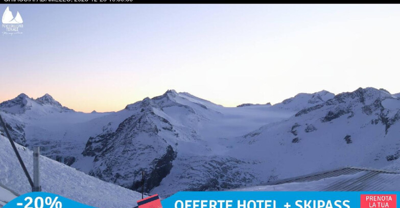 Webcam Presena Glacier  - Presena glacier - Tonale