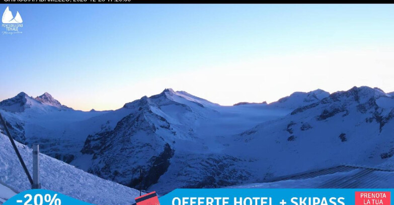 Webcam Presena Glacier  - Presena glacier - Tonale