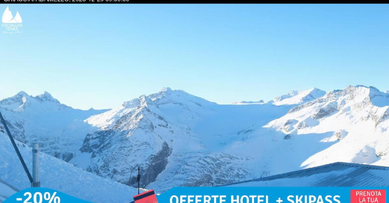 Webcam Ghiacciaio Presena  - Presena