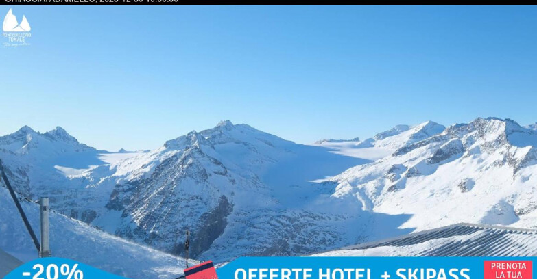 Webcam Ghiacciaio Presena  - Presena