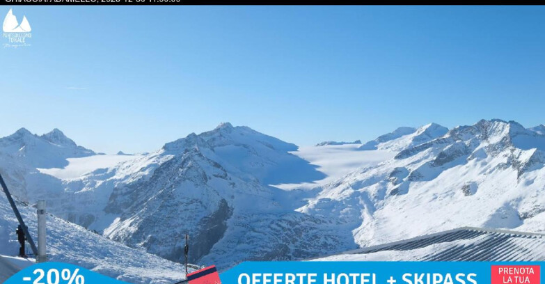 Webcam Ghiacciaio Presena  - Presena