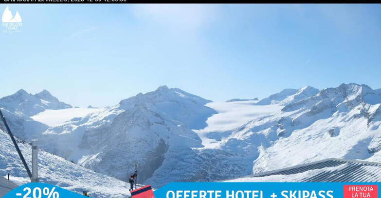 Webcam Ghiacciaio Presena  - Presena