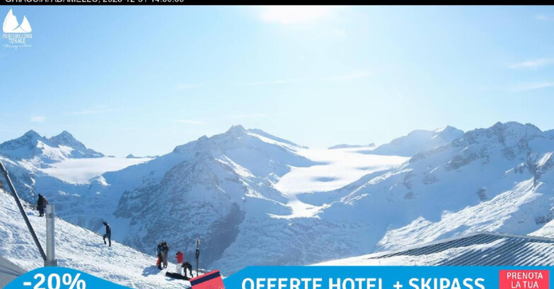 Webcam Ghiacciaio Presena - Presena Tonale