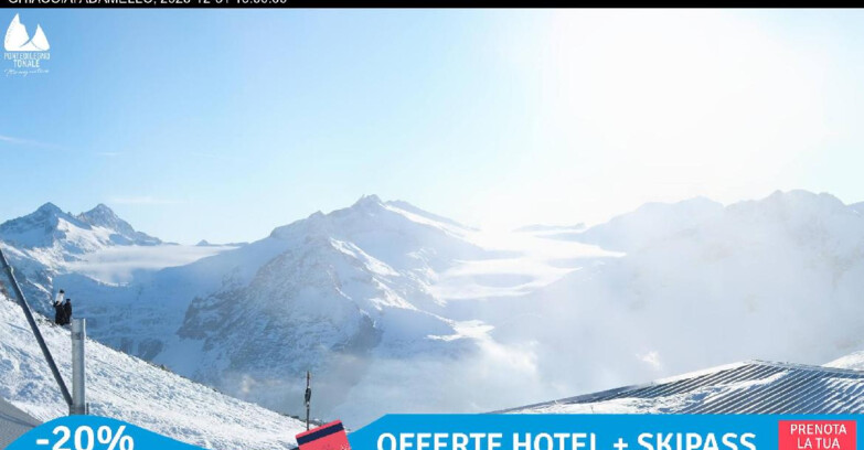 Webcam Ghiacciaio Presena - Presena Tonale