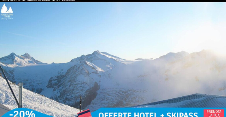 Webcam Ghiacciaio Presena - Presena Tonale
