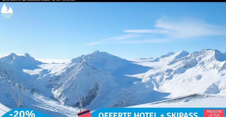 Webcam Presena Glacier  - Presena glacier - Tonale