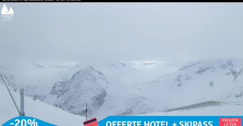 Webcam Ghiacciaio Presena - Presena Tonale