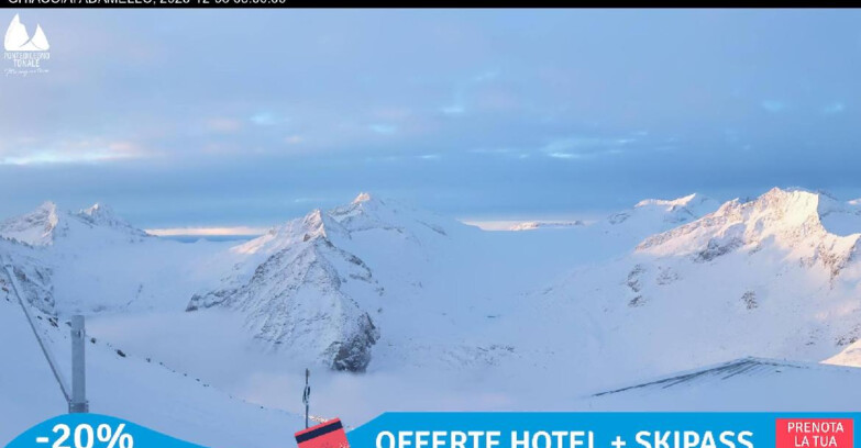 Webcam Ghiacciaio Presena - Presena Tonale