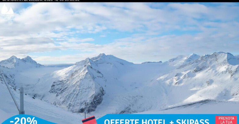 Webcam Ghiacciaio Presena - Presena Tonale