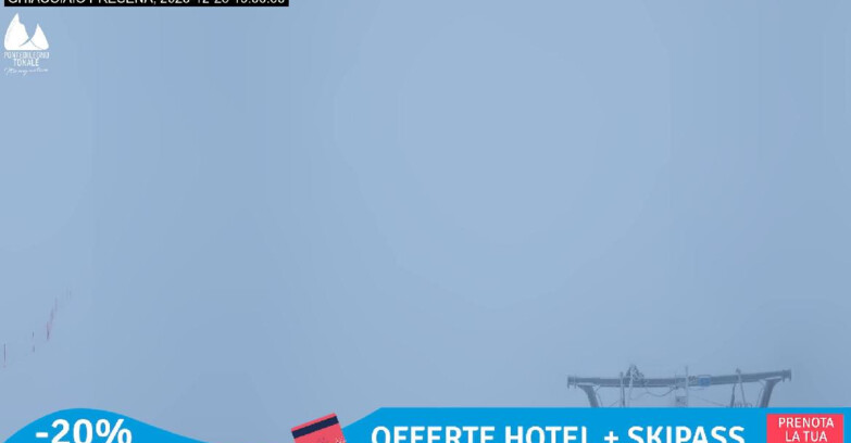Webcam Ледник Презена  - Pista Paradiso - Presena Tonale
