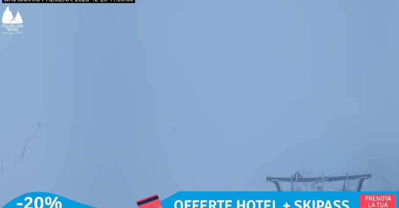 Webcam Ледник Презена  - Pista Paradiso - Presena Tonale