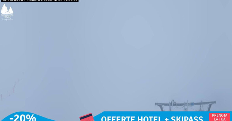 Webcam Ледник Презена  - Pista Paradiso - Presena Tonale