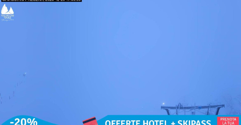 Webcam Ghiacciaio Presena  - Pista Paradiso - Presena Tonale