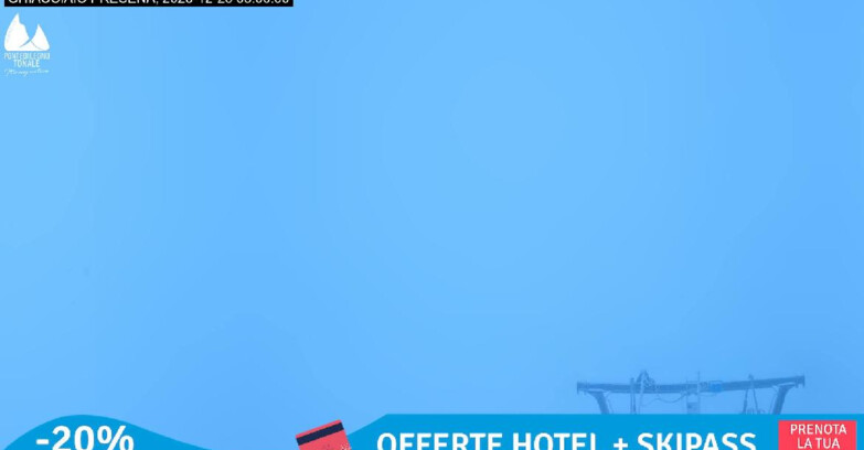 Webcam Ледник Презена  - Pista Paradiso - Presena Tonale
