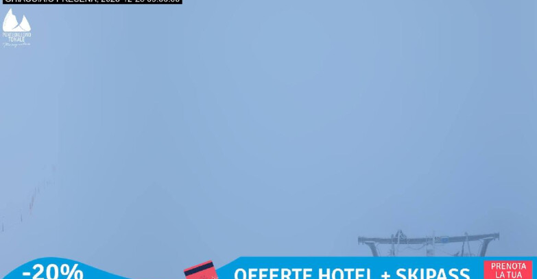 Webcam Ледник Презена  - Pista Paradiso - Presena Tonale