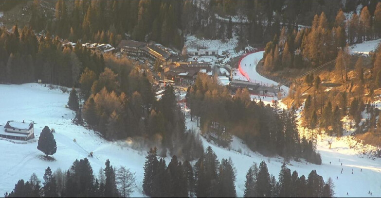 Webcam Pampeago  - Predazzo -  Obereggen - Piste Pampeago