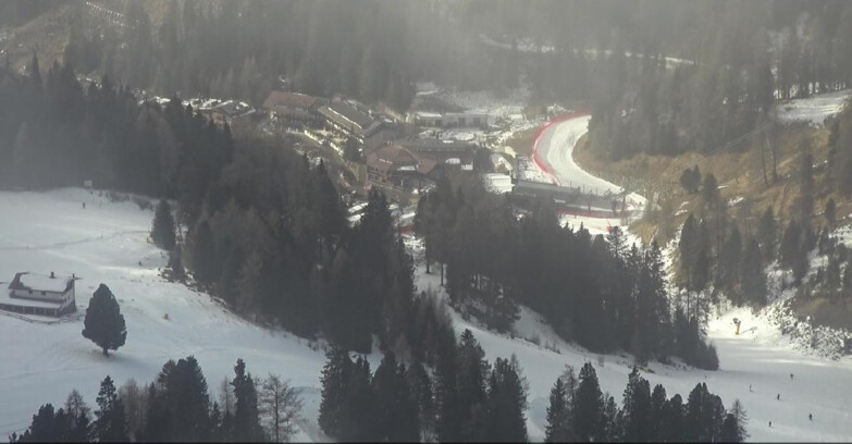 Webcam Пампеаго - Предаццо - Оберегген	 - Piste Pampeago