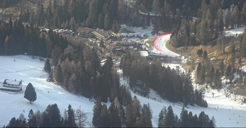 Webcam Пампеаго - Предаццо - Оберегген	 - Piste Pampeago