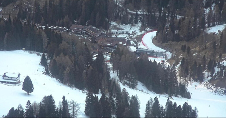 Webcam Пампеаго - Предаццо - Оберегген	 - Piste Pampeago