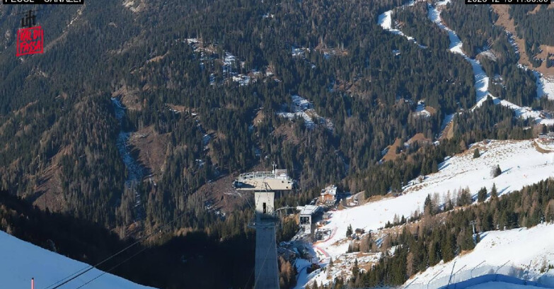 Webcam Canazei Belvedere - Canazei - Località Pecol