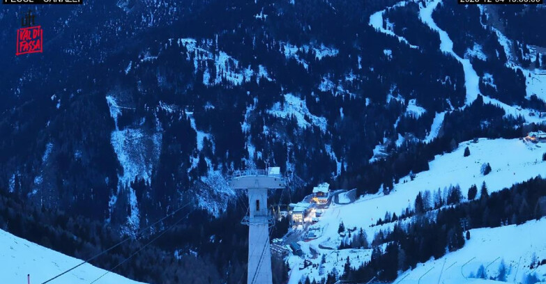 Webcam Canazei-Belvedere  - Canazei - Località Pecol