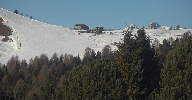 Webcam Bellamonte-Alpe Lusia  - Pista Dolomitica