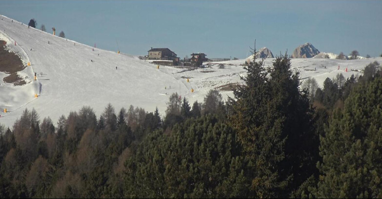 Webcam Bellamonte-Alpe Lusia  - Pista Dolomitica