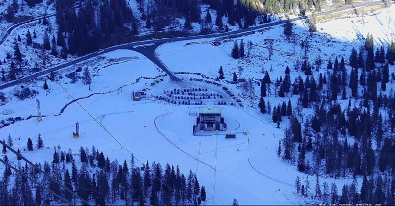 Webcam Passo San Pellegrino-Falcade - Panorama N-E