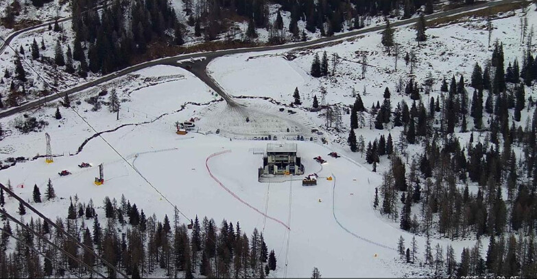 Webcam Passo San Pellegrino-Falcade - Panorama N-E