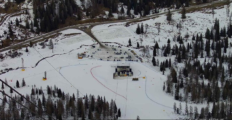 Webcam Passo San Pellegrino-Falcade - Panorama N-E