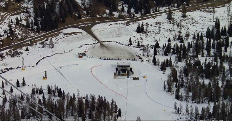 Webcam Passo San Pellegrino-Falcade  - Panorama N-E
