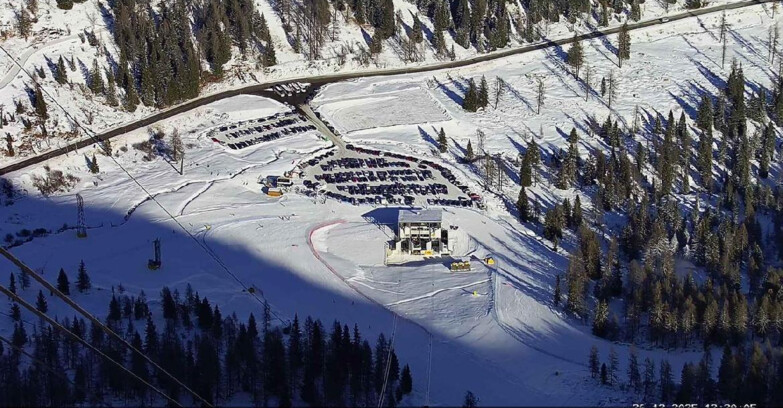 Webcam Passo San Pellegrino-Falcade  - Panorama N-E