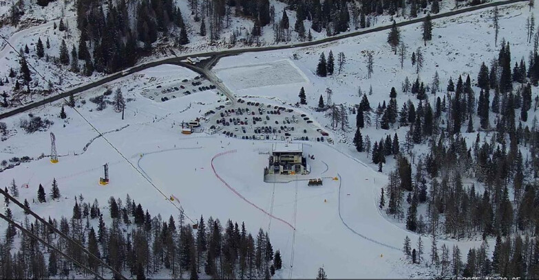 Webcam Passo San Pellegrino-Falcade  - Panorama N-E