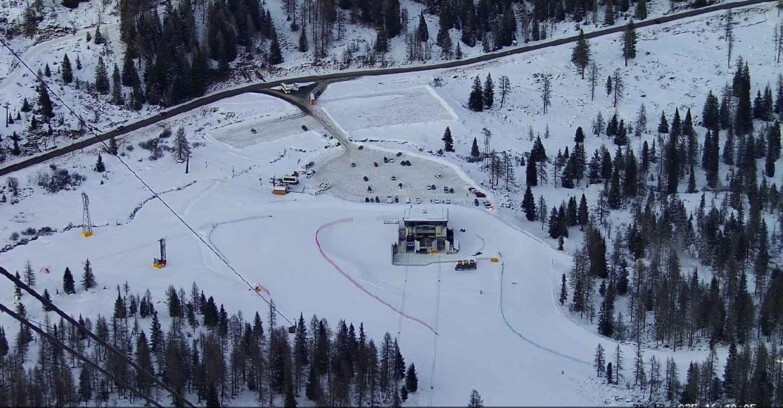 Webcam Passo San Pellegrino-Falcade  - Panorama N-E