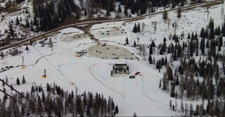 Webcam Passo San Pellegrino-Falcade  - Panorama N-E