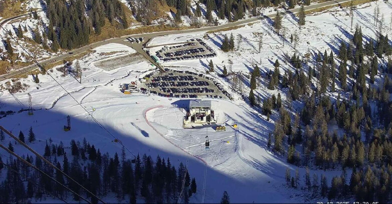 Webcam Passo San Pellegrino-Falcade  - Panorama N-E