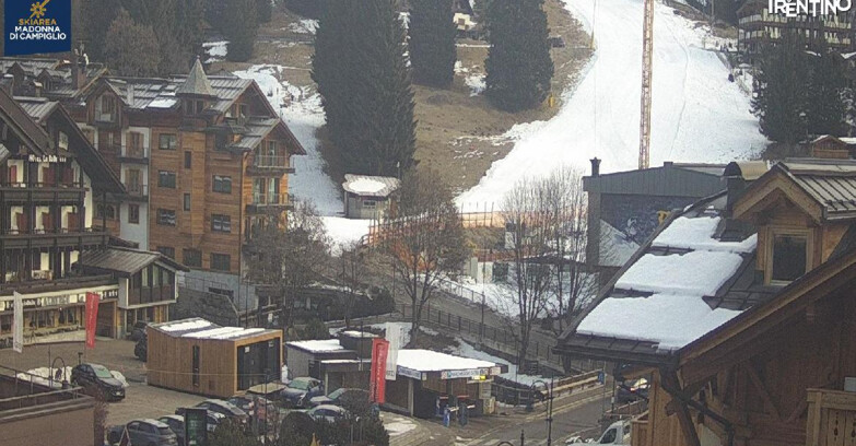 Webcam Madonna di Campiglio (Skiarea Campiglio Dolomiti di Brenta - Val di Sole Val Rendena) - Madonna di Campiglio