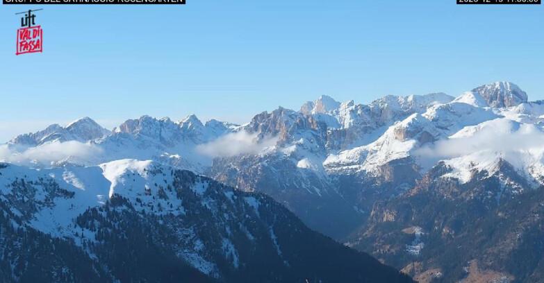 Webcam Canazei Belvedere - Belvedere - Col Rodella - Catinaccio