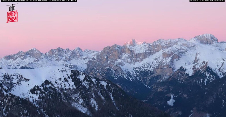 Webcam Canazei Belvedere - Belvedere - Col Rodella - Catinaccio