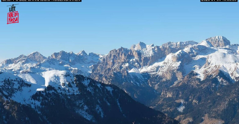 Webcam Canazei Belvedere - Belvedere - Col Rodella - Catinaccio