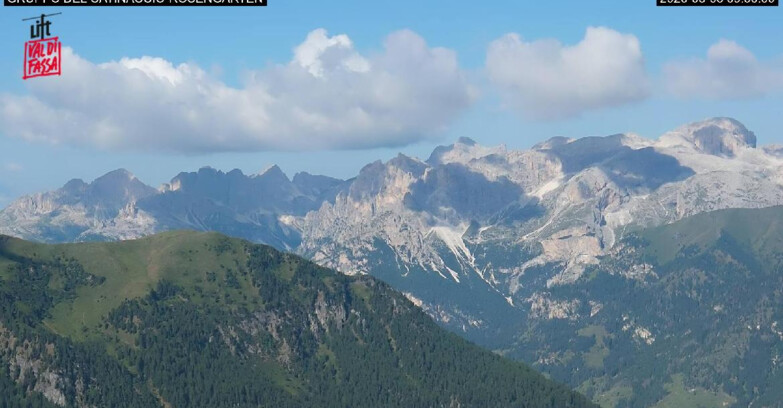 Webcam Canazei Belvedere - Belvedere - Col Rodella - Catinaccio