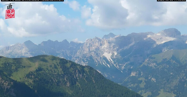Webcam Canazei Belvedere - Belvedere - Col Rodella - Catinaccio