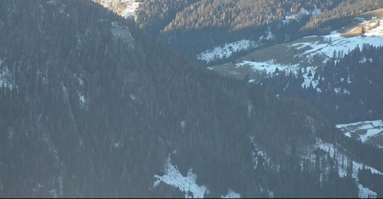 Webcam Pozza di Fassa-Aloch-Buffaure - Sasso Lungo e Sasso Piatto visti da Buffaure