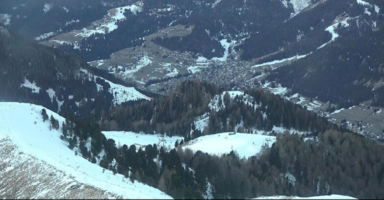 Webcam Поцца-ди-Фасса-Алок-Буффор  - Sasso Lungo e Sasso Piatto visti da Buffaure