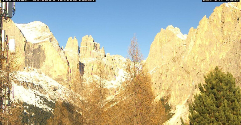 Webcam Vigo di Fassa-Pera-Ciampedìe - Vigo di Fassa - Gardeccia - Torri del Vajolet